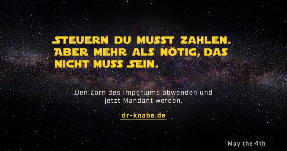 May the 4th …